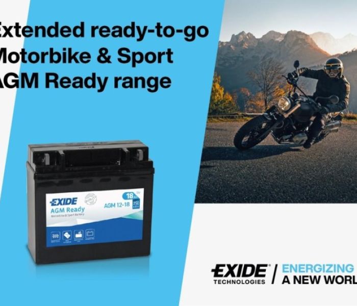 Exide Technologies: "ready-to-go Motorbike & Sport AGM Ready (Foto: Exide Technologies)