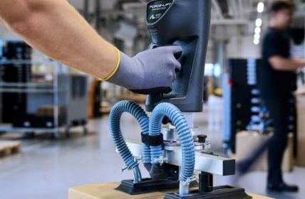 AERO-LIFT präsentiert neues FORCE-LIFT . 2 auf FACHPACK Nürnberg (Foto: AERO-LIFT Vakuumtechnik GmbH)