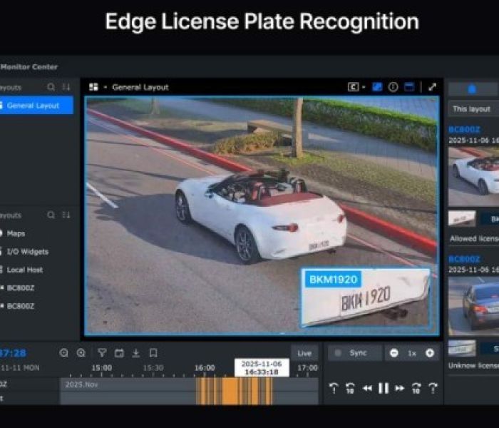 Intelligentere KI-Erkennung für einfaches Monitoring (Foto: Synology)