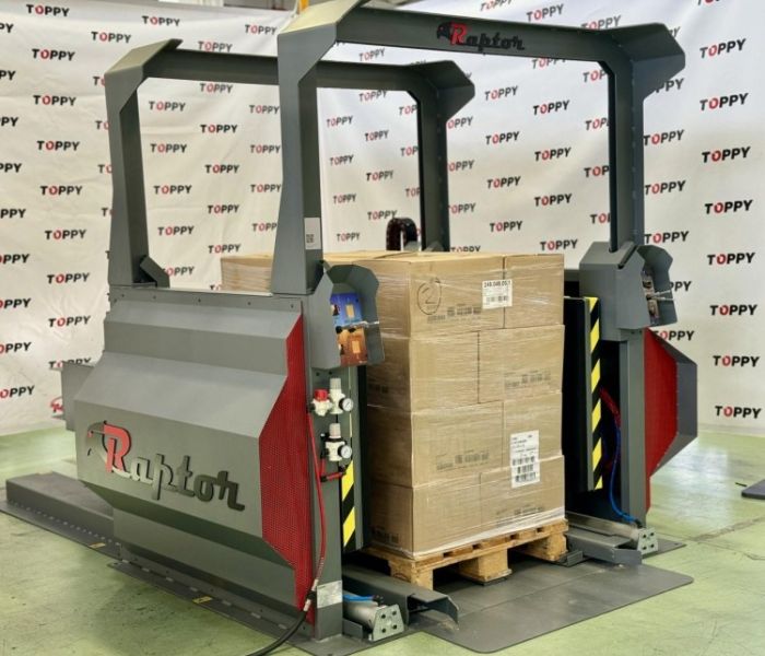 Toppy RAPTOR: Der stationäre Palettenwechsler (Foto: Toppy srl)